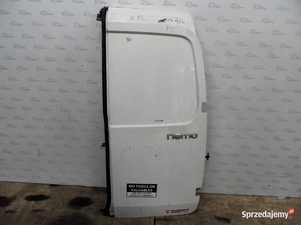 FIAT FIORINO III 13r drzwi prawy tył