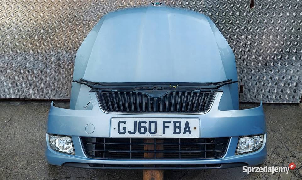 ZDERZAK PRZÓD SKODA FABIA II LIFT 1015 LAK 9452 Międzychód