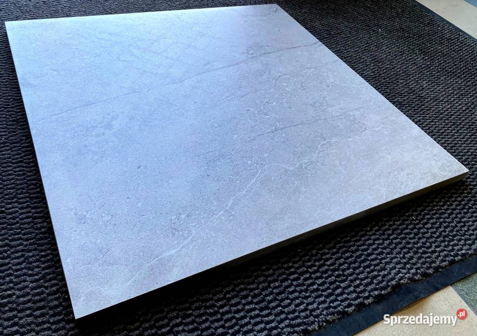 Grube 2 płyty tarasowe gresowe 60x60 kamień Łask