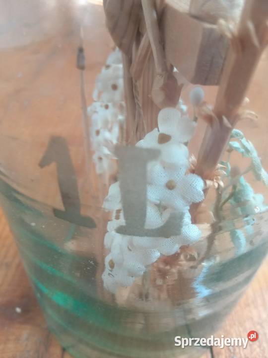 Sztuka ludowa Krucyfiks w butelce Antyki Gdów sprzedam