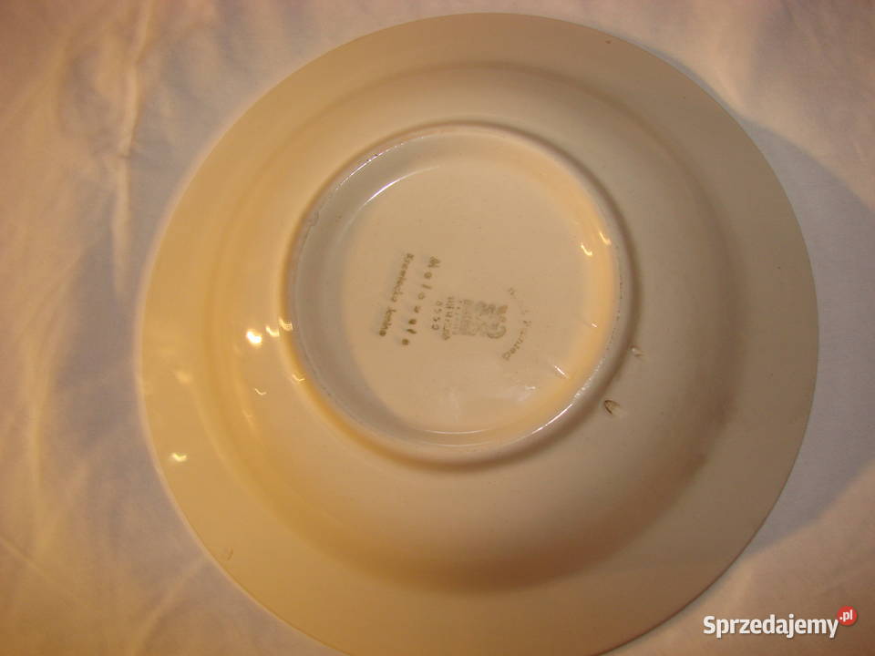 Włocławek fajansowy talerz