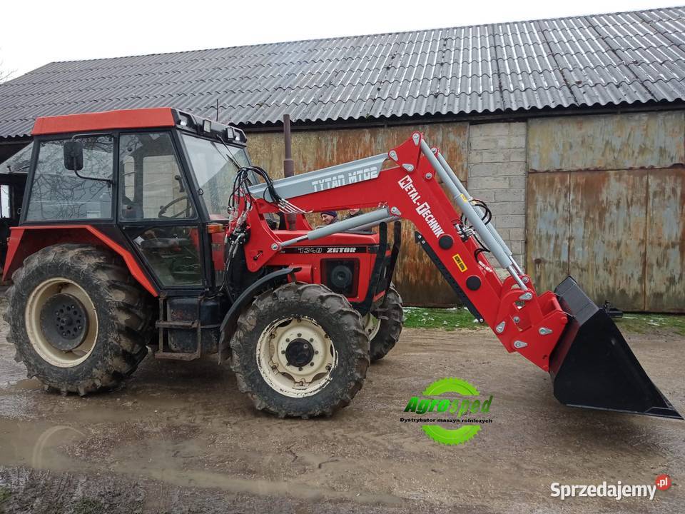 Ładowacz Tur Matal Technik Do Ciągnika Zetor Inowrocław