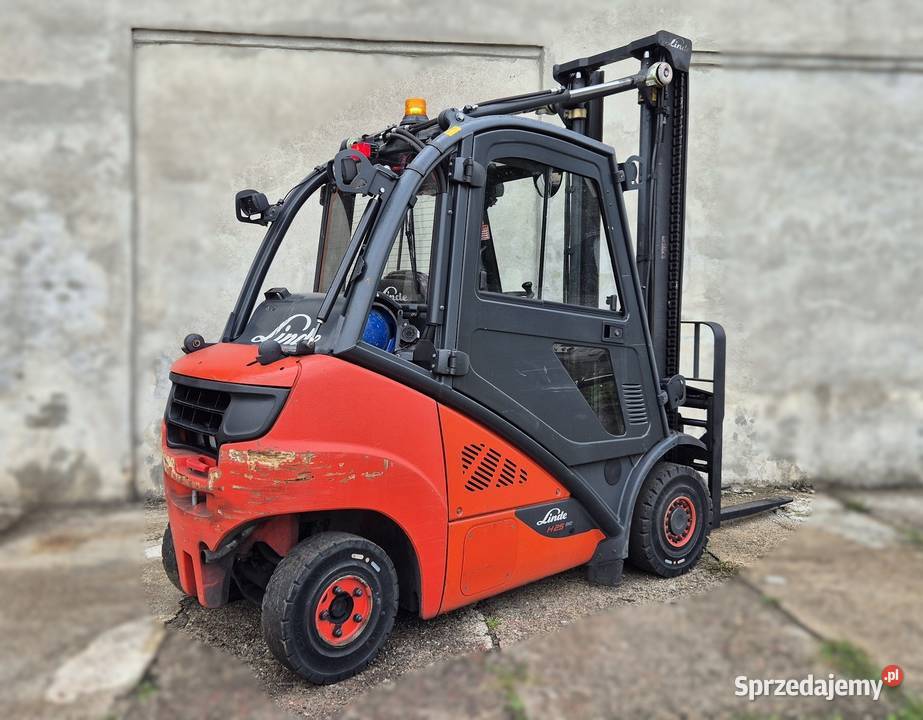 Linde H25 2018r kabina pozycjoner wózek widłowy Rybnik