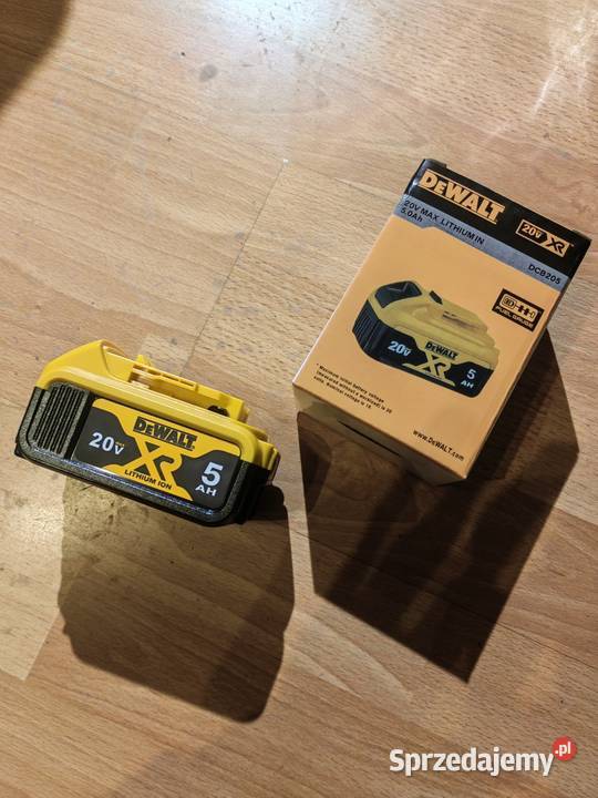 AKUMULATOR 18V 5Ah DCB205 DEWALT Kraków