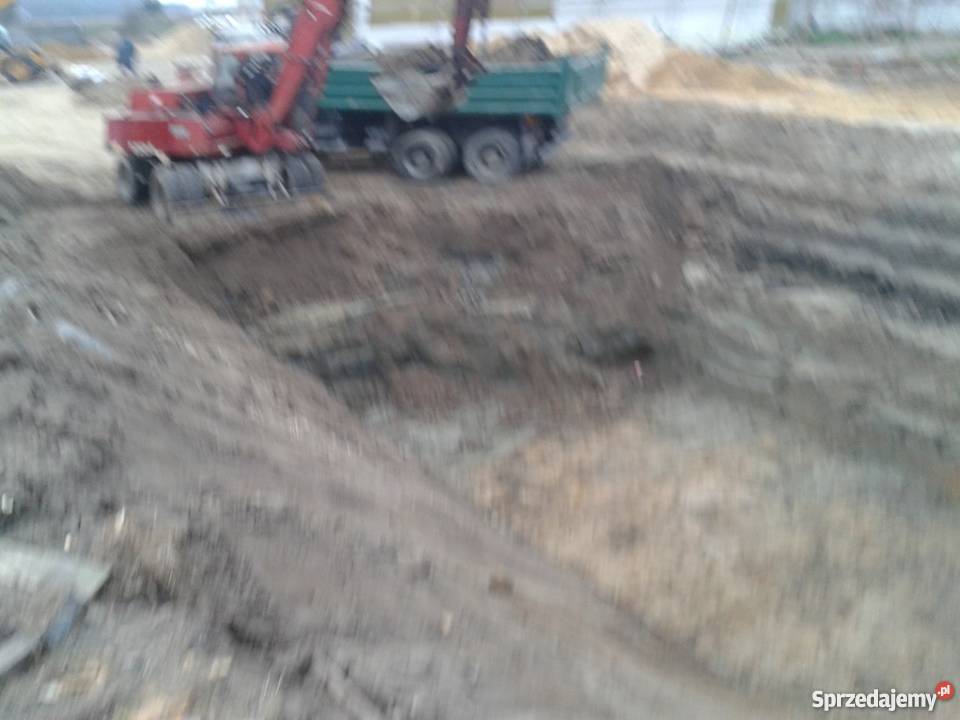 wywóz gruzuusługi koparką krotoszyn roboty wielkopolskie sprzedam
