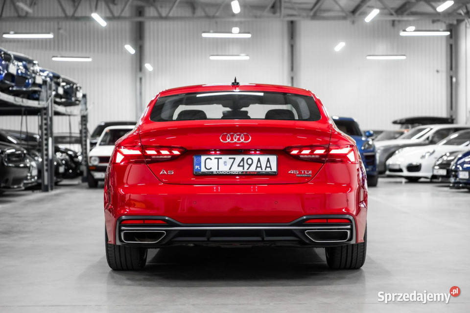 Audi A5 Sportback 30 TDI 231 Quattro Gwarancja tempomat