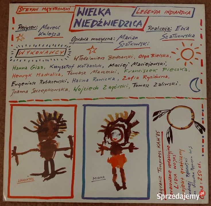 Płyta winylowa Wielka Niedźwiedzica Legenda Milanówek sprzedam