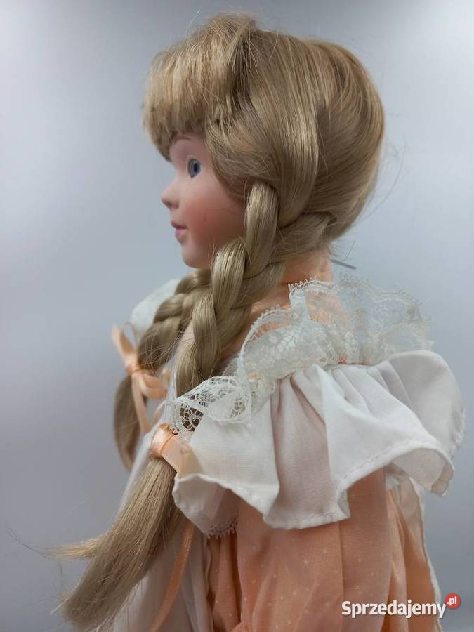 Przepiękna kolekcjonerska lalka porcelanowa Inowrocław