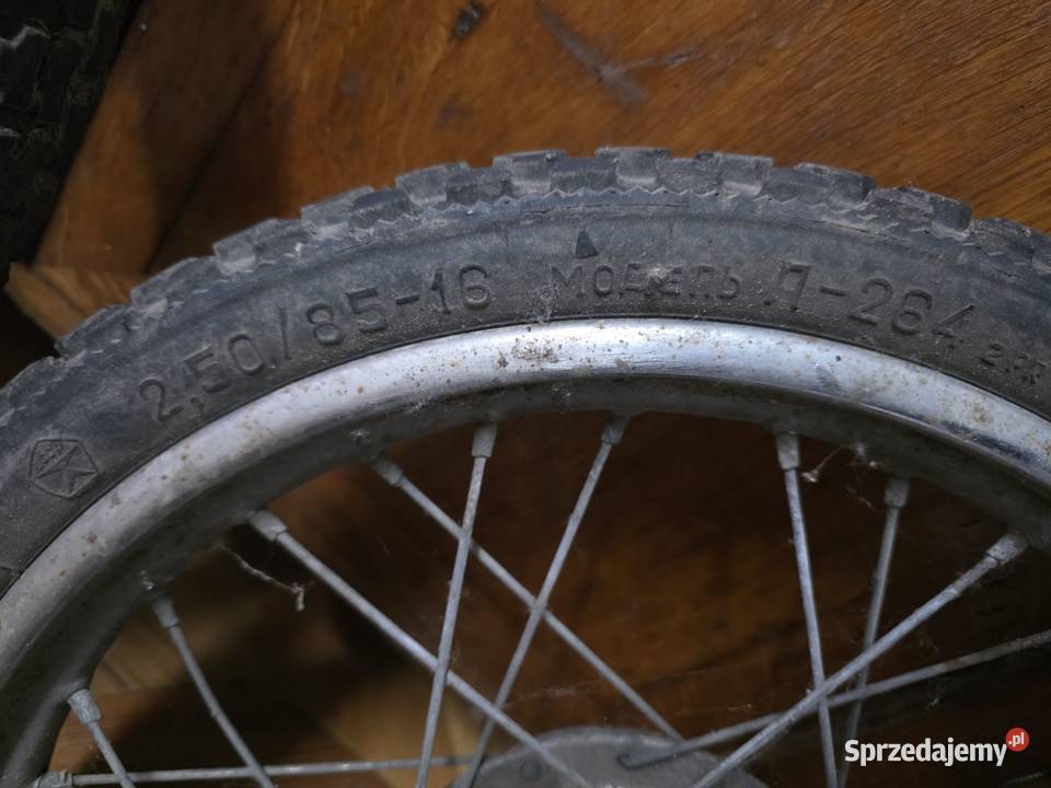 Koła wierchowina Karpaty oryginał stan Motocyklowe Rudka