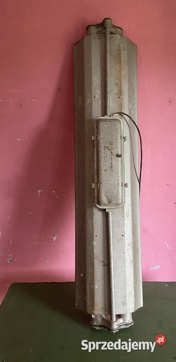 Lampa przemysłowa PRL loft design vintage