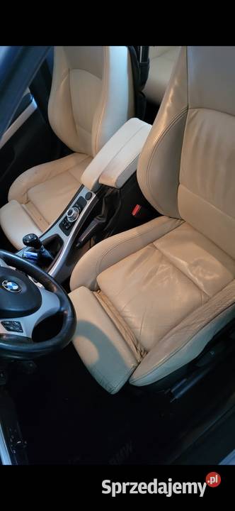 Sprzedam BMW E90 20D 163 M47 wspomaganie kierownicy Seria 3 Samochody osobowe Łódź