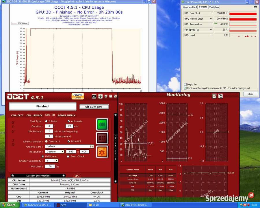ASUS ATI Radeon HD3450 512MB 64bit DDR2 DSUB DVI Cielądz