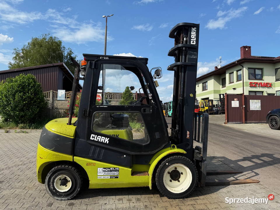 wózek widłowy diesel CLARK C30D Yanmar 3000 diesel Działoszyn