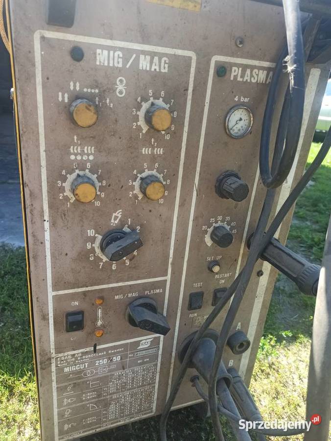 Migomat z plazmą Esab Power Migcut 25050 Ecf