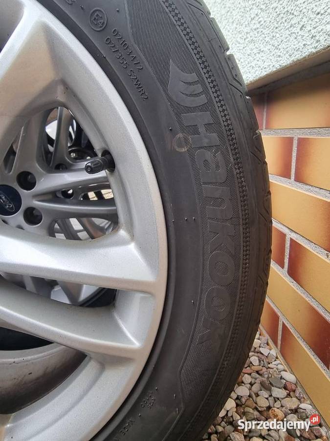 Alufelgi 17 cal 5x108 Ford opony letnie zachodniopomorskie Trzebiatów sprzedam
