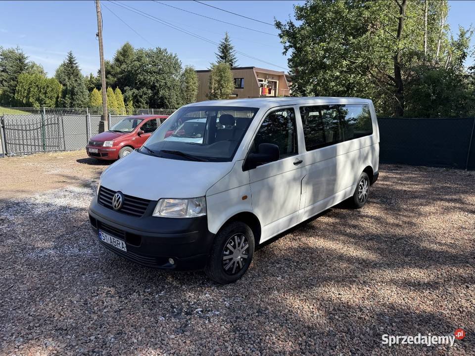 Volkswagen T5 19 TDI 9 osobowy Klimatyzacja możliwa zamiana śląskie Rydułtowy