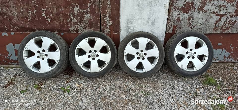 Koła 5x110 felgi aluminiowe alufelgi Opel vectra łódzkie Aleksandrów Łódzki