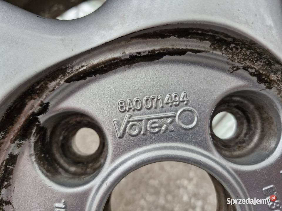 Felga AUDI 80 Competition 8A0 601 025N 8A0 071 Średnica 16" Gdańsk sprzedam