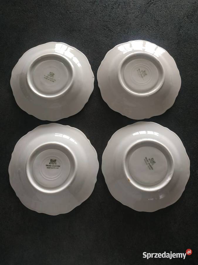 Porcelanowe talerzyki dolnośląskie