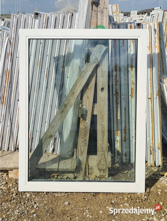 OKNA KacprzaK Witryna 111x136 FIX Używany PCV Lublin
