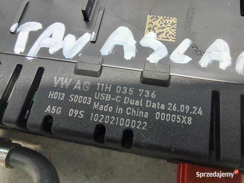 Cupra Tavascan 11H 2025 port złącze usb aux dolnośląskie
