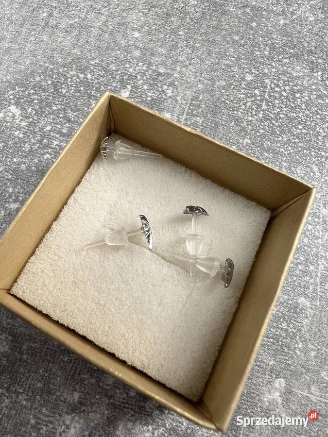 Kolczyki srebrne gwiazdy gwiazda podkarpackie Jasło
