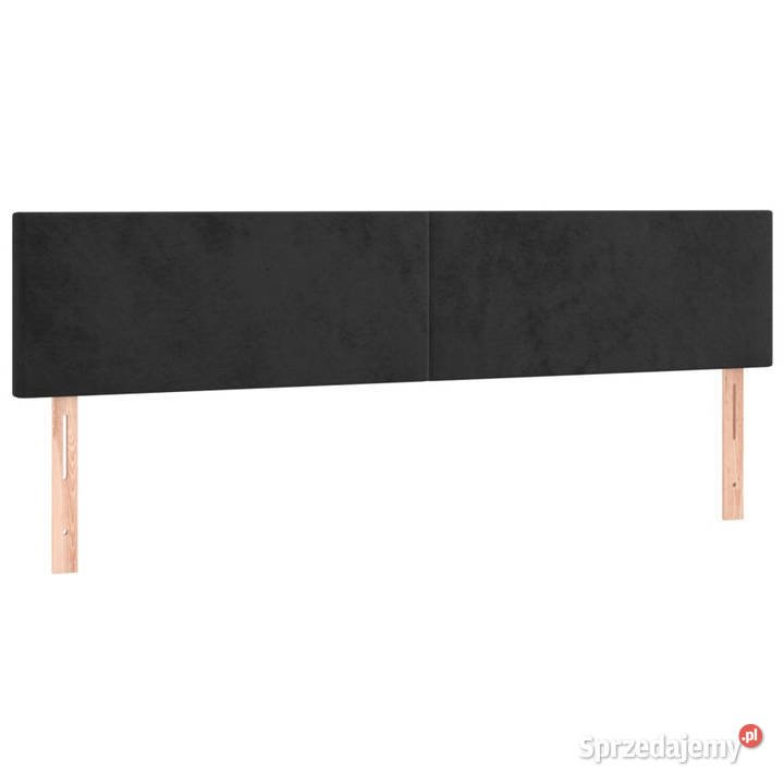 Zagłówek do łóżka z LED czarny 160x5x7888 Warszawa