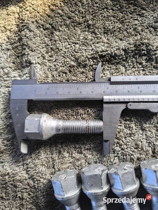 ŚRUBY SZPILKI DO KÓŁ M12x15 Długość gwintu 40 mm Pozostałe Kamień Pomorski