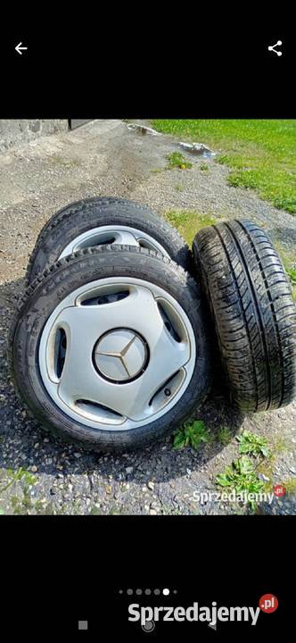 Opony zimowe Mercedes sprzedam