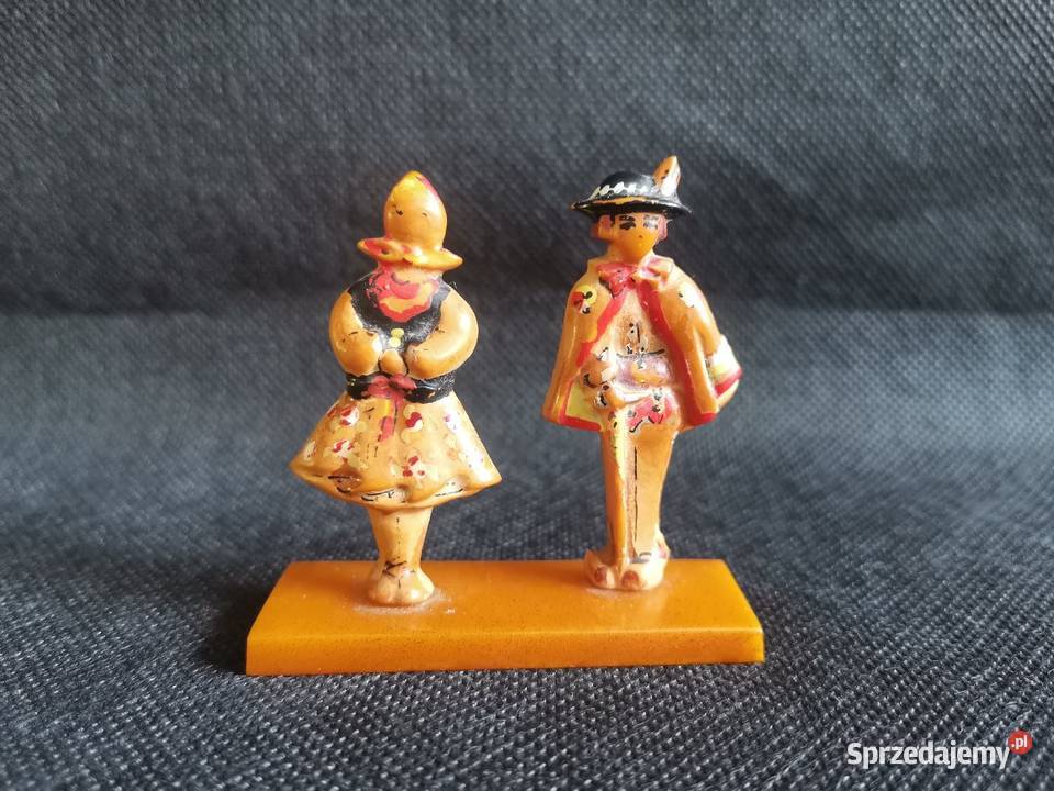 Stary bakelit PRL Góral i Góralka Katowice