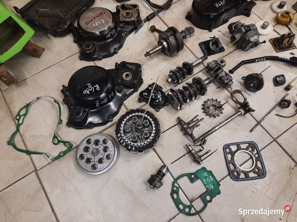 Suzuki RG 80 silnik części wał sprzęgło skrzynia Jelenia Góra