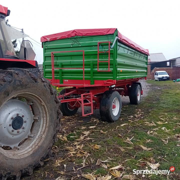 Przyczepa wywrotka 18 DMC nieuszkodzony Lisew