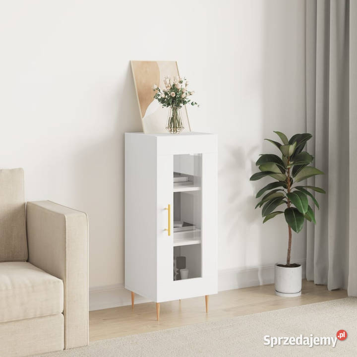 Szafka biała 345x34x90 materiał drewnopochodny Warszawa