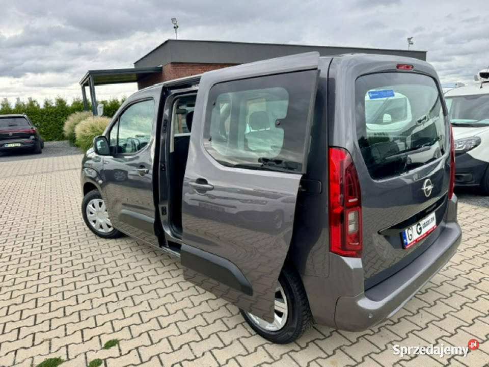 Opel Combo Life SALON 5 OSÓB 12 BENZ Klima nieuszkodzony Leszno sprzedam