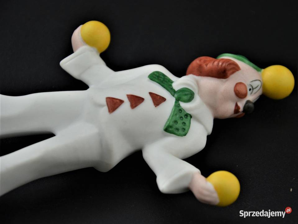 Klaun żongler Hutschenreuther Selb Figurki z Warszawa