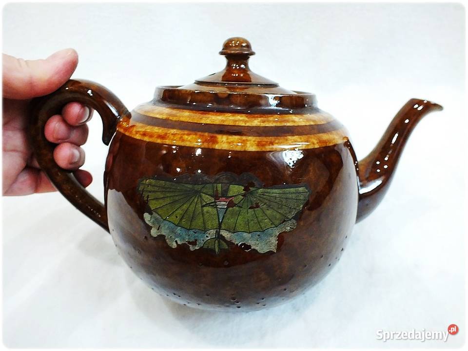 Stary ceramiczny Dzbanek Imbryk VEB do kawy Dom i Ogród Żary sprzedam