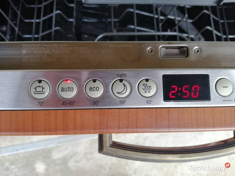 Zmywarka do zabudowy pełnej BOSCH SPV69T50EU