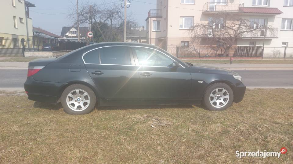Sprzedam BMW E60 z 2004 roku podlaskie Hajnówka