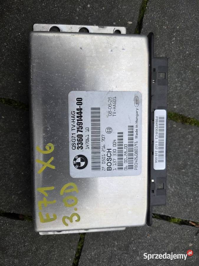 Sterownik skrzyni BMW E71 x6 30d 33607591444 Wola Radziszowska