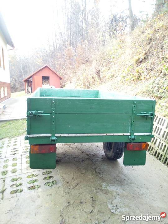 Przyczepa dwukołowa dwukołówka Lutcza sprzedam