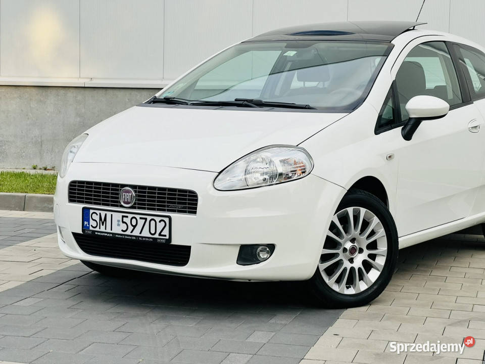 Fiat Grande Punto 14 Benz 95 Zadbany Zarejestrowany w Polsce Mikołów