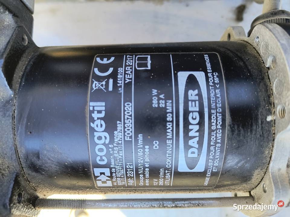 Dystrybutor mobilny PIUSI przepływomierz