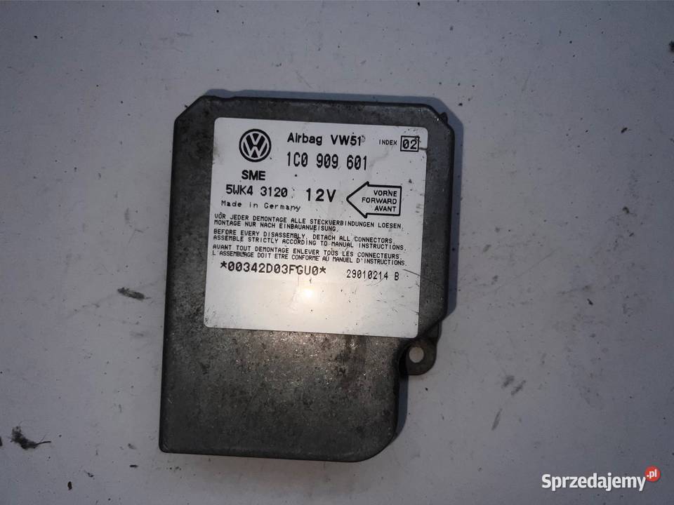 sensor airbag vw volkswagen polo