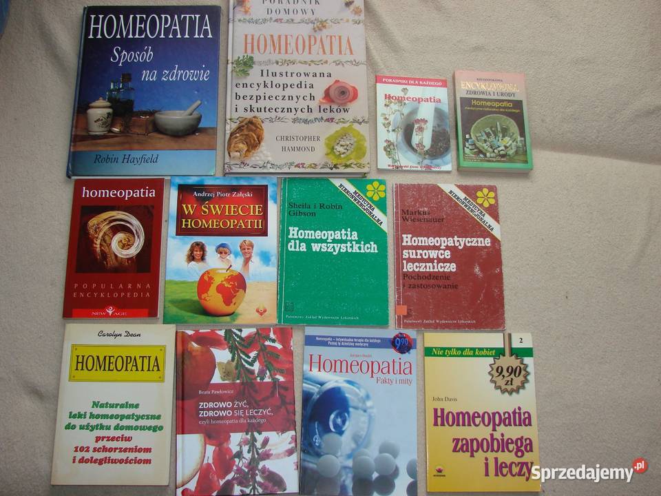 Homeopatia książki mazowieckie Radom