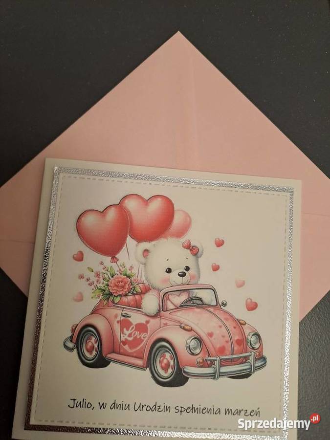 Kartka z okazji 2 urodzin dziewczynki