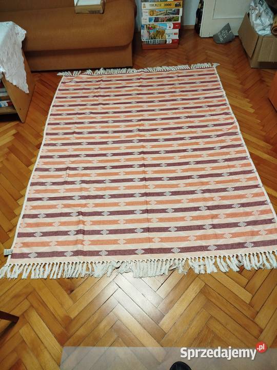 Narzuta 205x150 razem z frędzlami na krótszych Kraków sprzedam