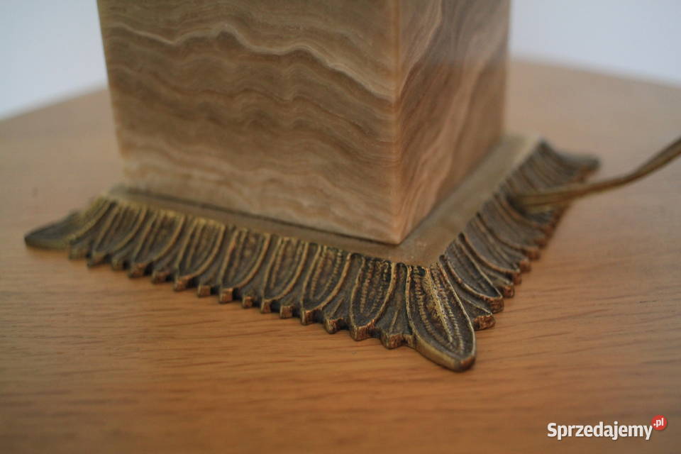 Piękne lampa stołowa klasyczna bogate zdobienie Pszczyna sprzedam