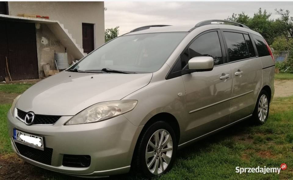 Mazda 5 18 Benzyna 2005 Exclusive srebrny Olesno
