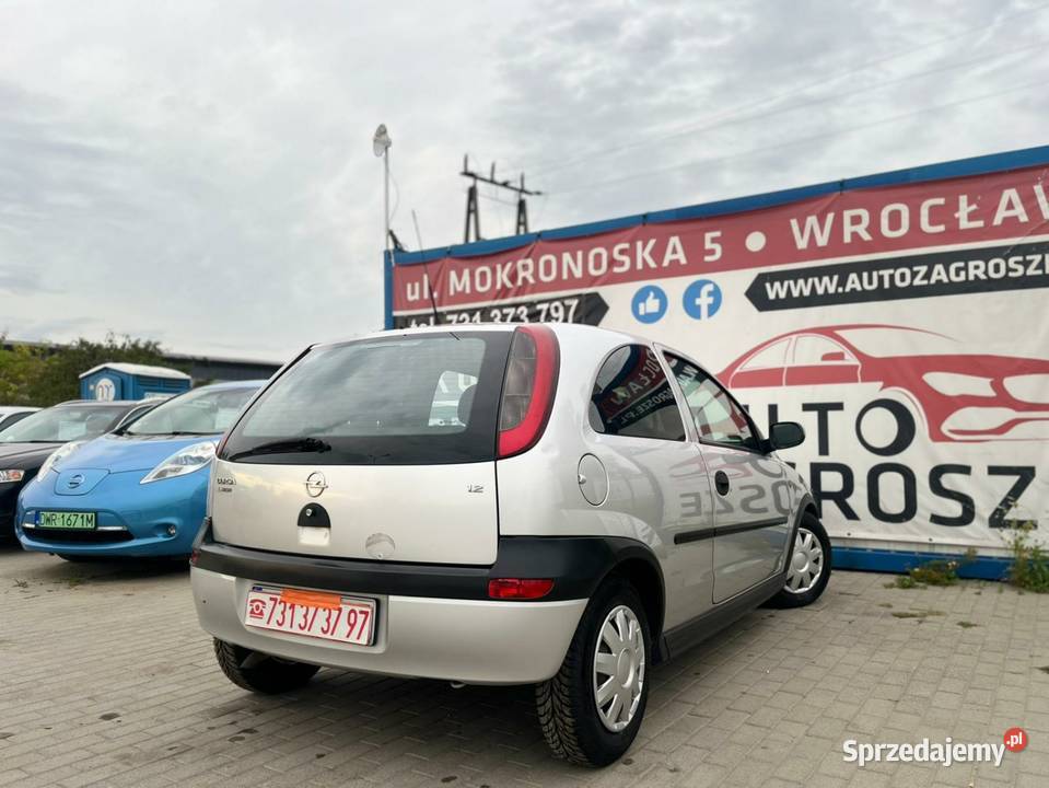 Opel Corsa 12 Benzyna Elegance Klima Wspomaganie 70KM Opel