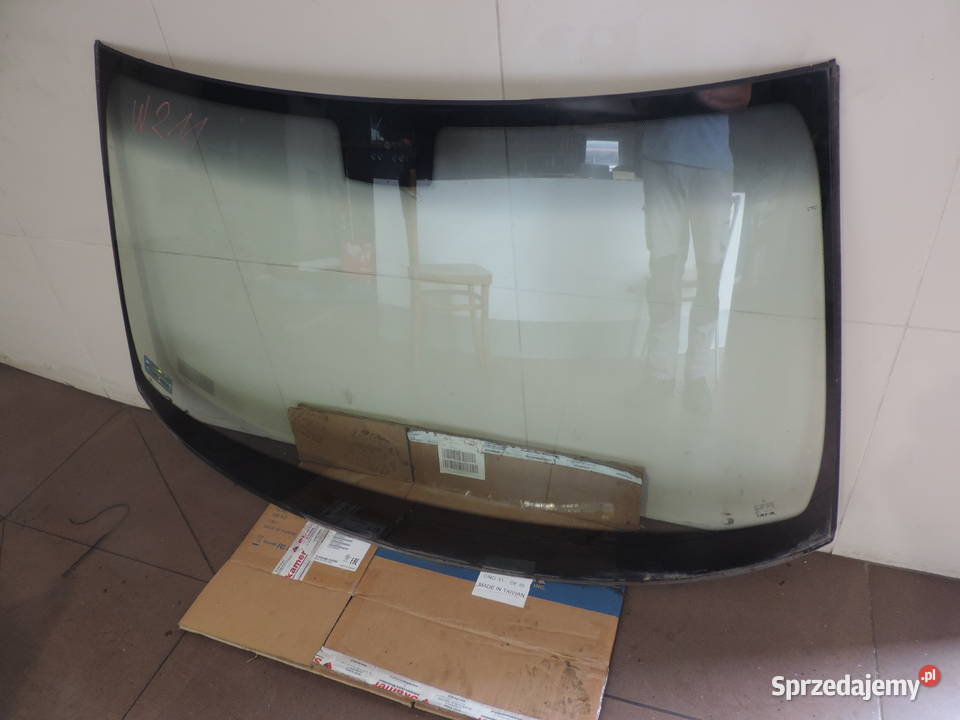 SZYBA PRZEDNIA MERCEDES W211 SENSOR Przednie Przednie